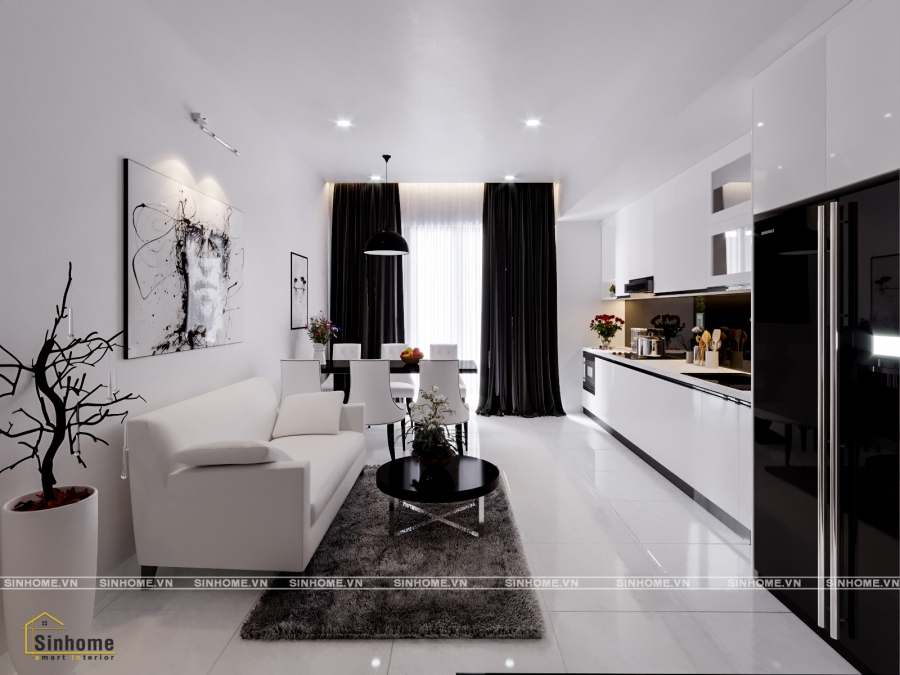 TỦ BẾP HIỆN ĐẠI 02