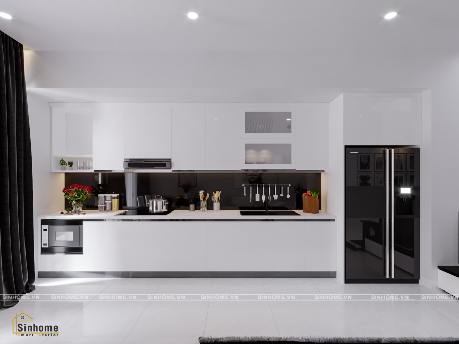 TỦ BẾP HIỆN ĐẠI 02