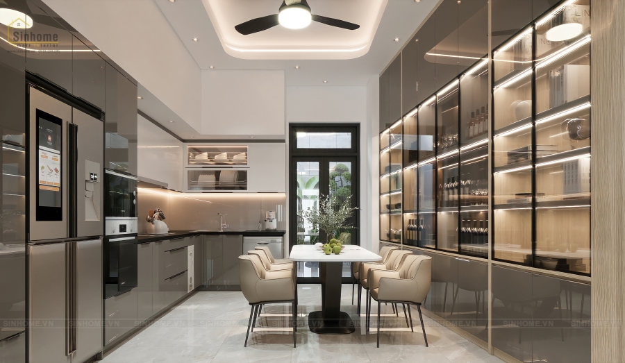 CÔNG TRÌNH NHÀ ANH MINH - THIẾT KẾ VÀ THI CÔNG BỞI SINHOME