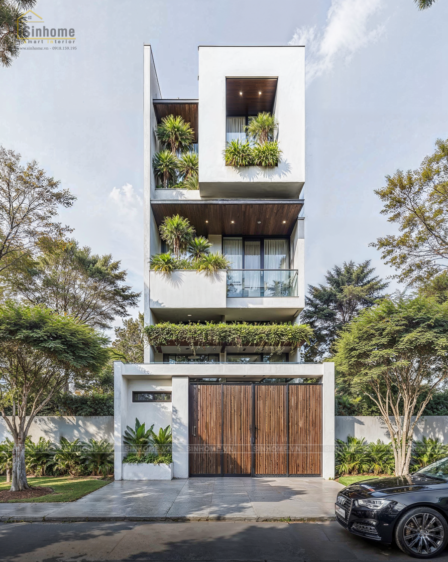 CÔNG TRÌNH NHÀ ANH MINH - THIẾT KẾ VÀ THI CÔNG BỞI SINHOME