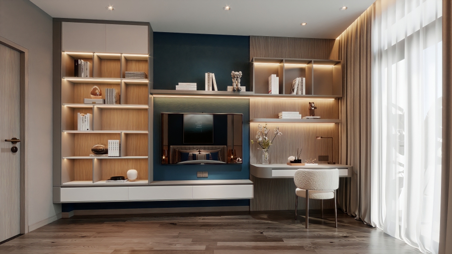 CÔNG TRÌNH NHÀ ANH MINH - THIẾT KẾ VÀ THI CÔNG BỞI SINHOME