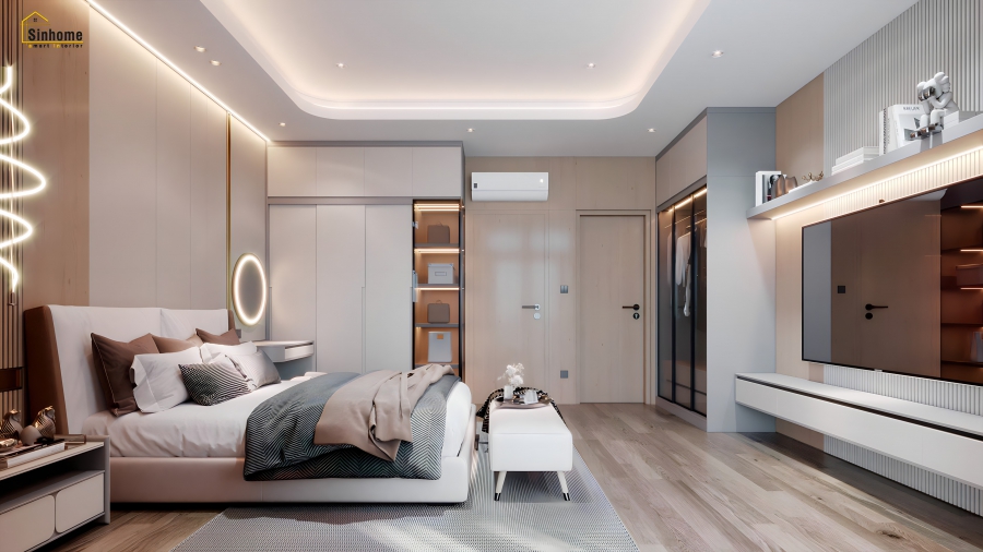 THIẾT KẾ VÀ THI CÔNG NHÀ PHỐ HIỆN ĐẠI Q7 - SINHOME ARCHITECTURE