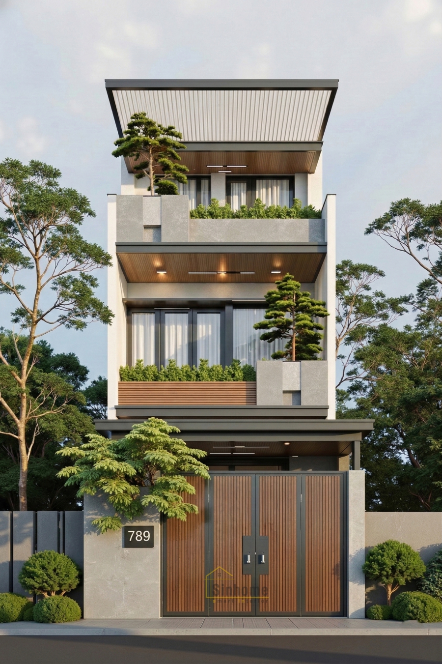 THIẾT KẾ THI CÔNG NHÀ PHỐ - THỦ ĐỨC HCM – SINHOME ARCHITECTURE