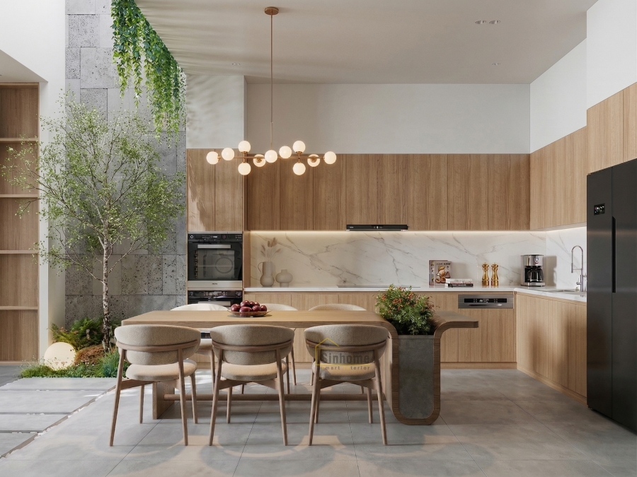 NHÀ PHỐ 3 TẦNG - KHÔNG GIAN XANH GIỮ LÒNG THÀNH PHỐ