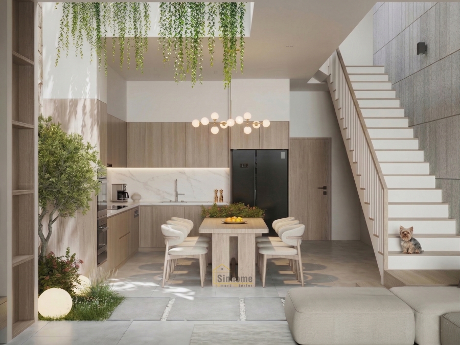 NHÀ PHỐ 3 TẦNG - KHÔNG GIAN XANH GIỮ LÒNG THÀNH PHỐ