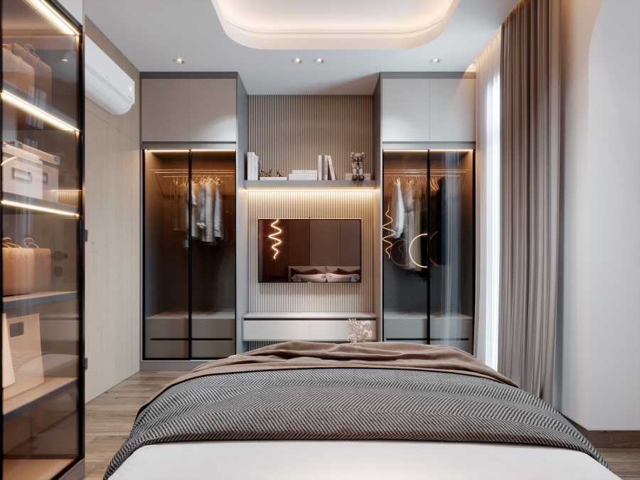 THIẾT KẾ VÀ THI CÔNG NHÀ PHỐ HIỆN ĐẠI Q7 - SINHOME ARCHITECTURE