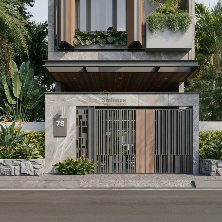 NHÀ PHỐ 3 TẦNG - KHÔNG GIAN XANH GIỮ LÒNG THÀNH PHỐ