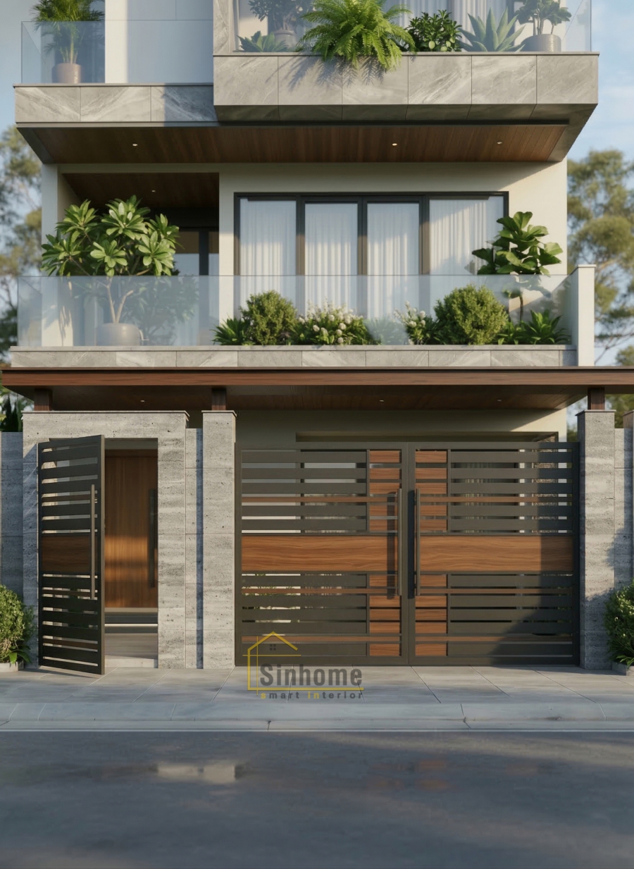 CÔNG TRÌNH NHÀ PHỐ 6X18M - THIẾT KẾ BỞI SINHOME