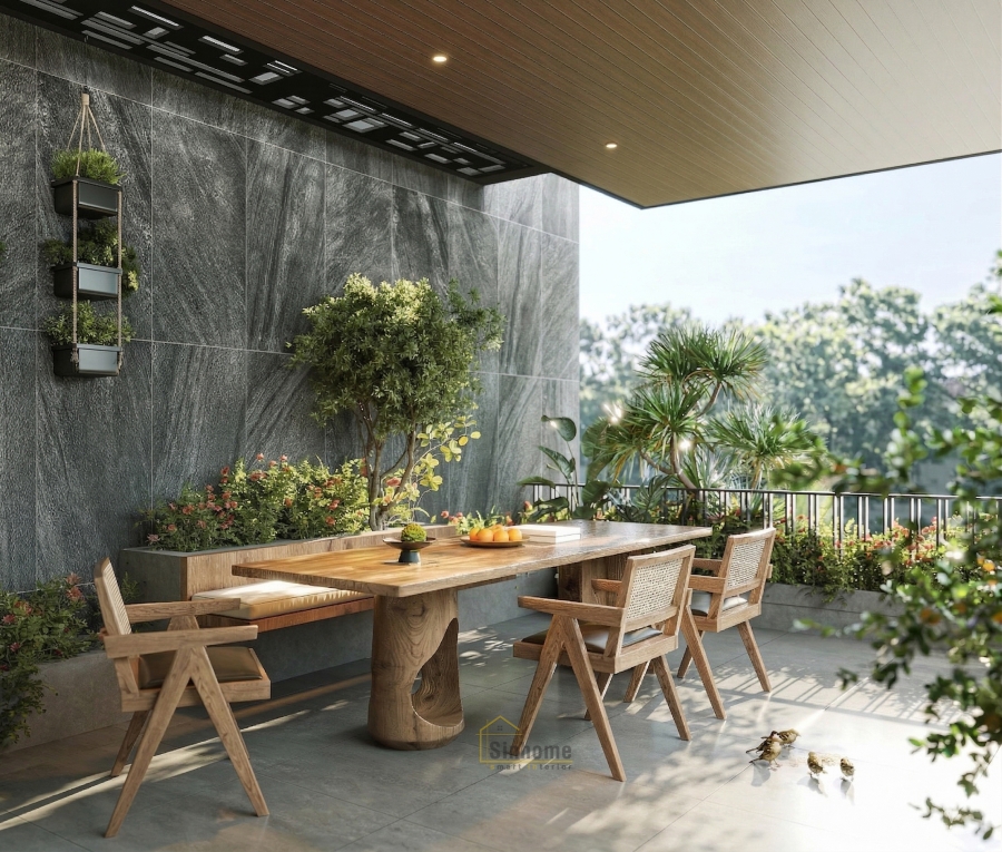 NHÀ PHỐ 3 TẦNG - KHÔNG GIAN XANH GIỮ LÒNG THÀNH PHỐ