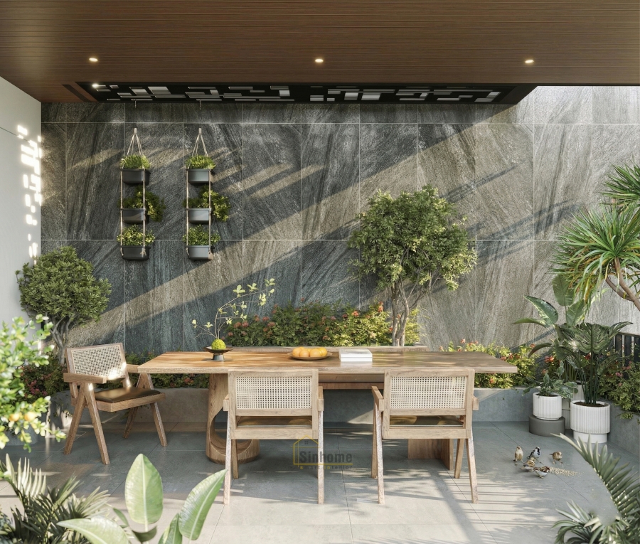 NHÀ PHỐ 3 TẦNG - KHÔNG GIAN XANH GIỮ LÒNG THÀNH PHỐ