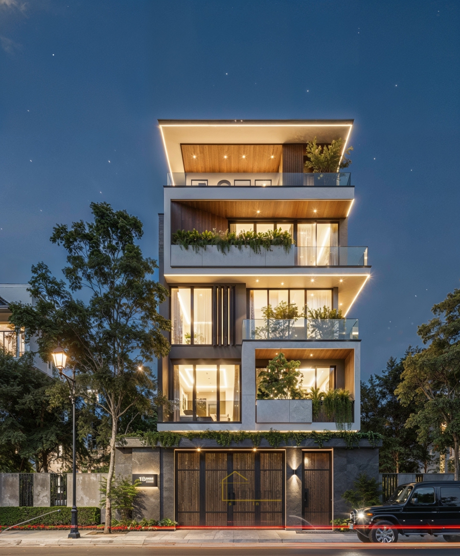 NHÀ PHỐ HIỆN ĐẠI TẠI NHÀ BÈ TP.HCM – SINHOME ARCHITECTURE