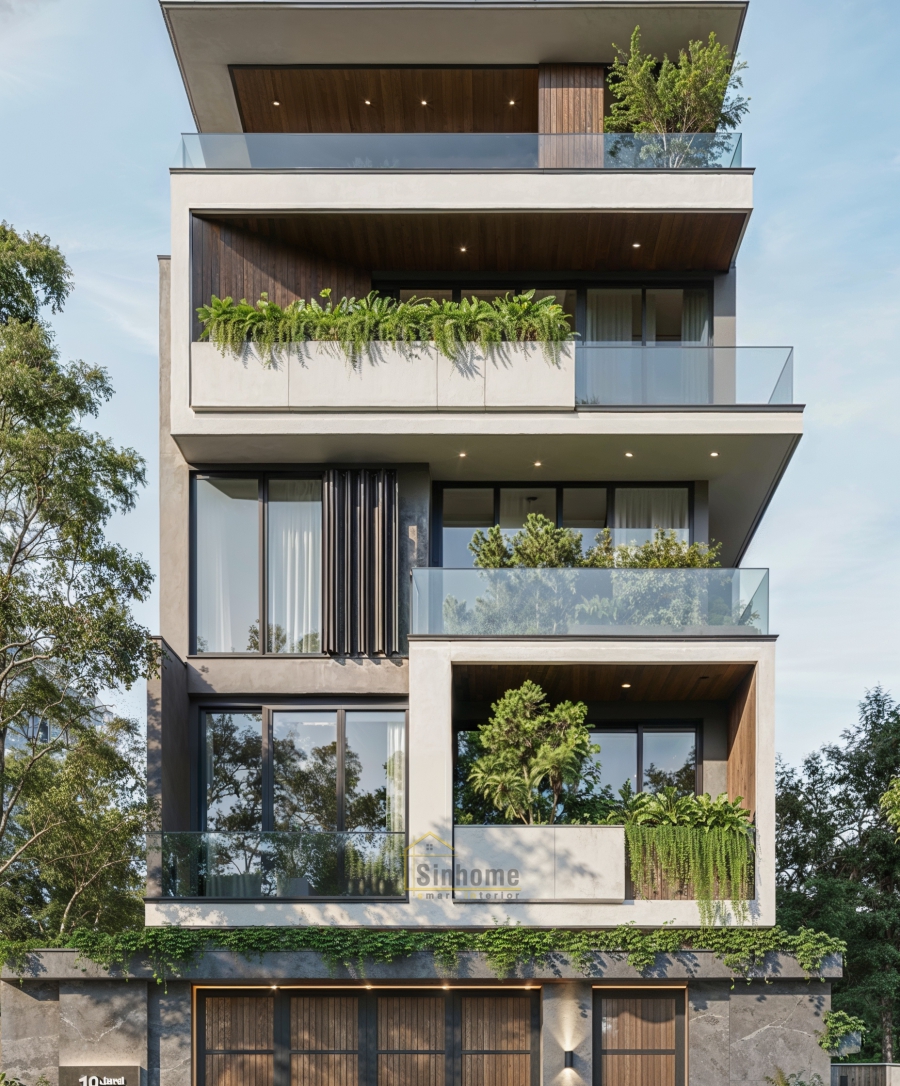 NHÀ PHỐ HIỆN ĐẠI TẠI NHÀ BÈ TP.HCM – SINHOME ARCHITECTURE