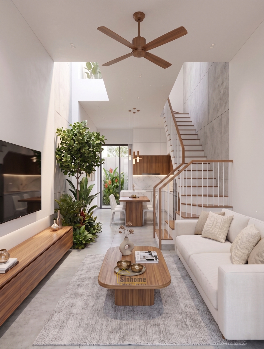 NHÀ PHỐ HIỆN ĐẠI - KHÔNG GIAN XU HƯỚNG XANH