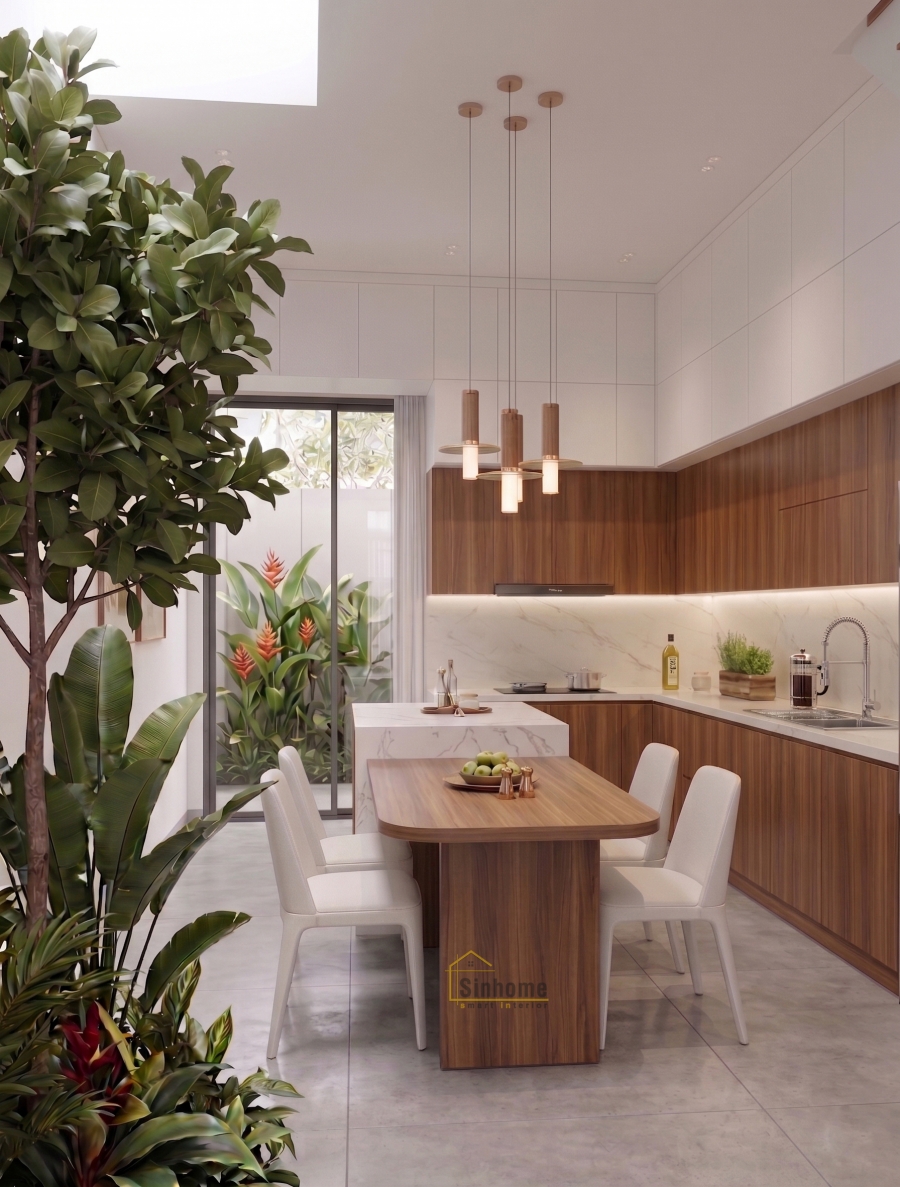 NHÀ PHỐ HIỆN ĐẠI - KHÔNG GIAN XU HƯỚNG XANH