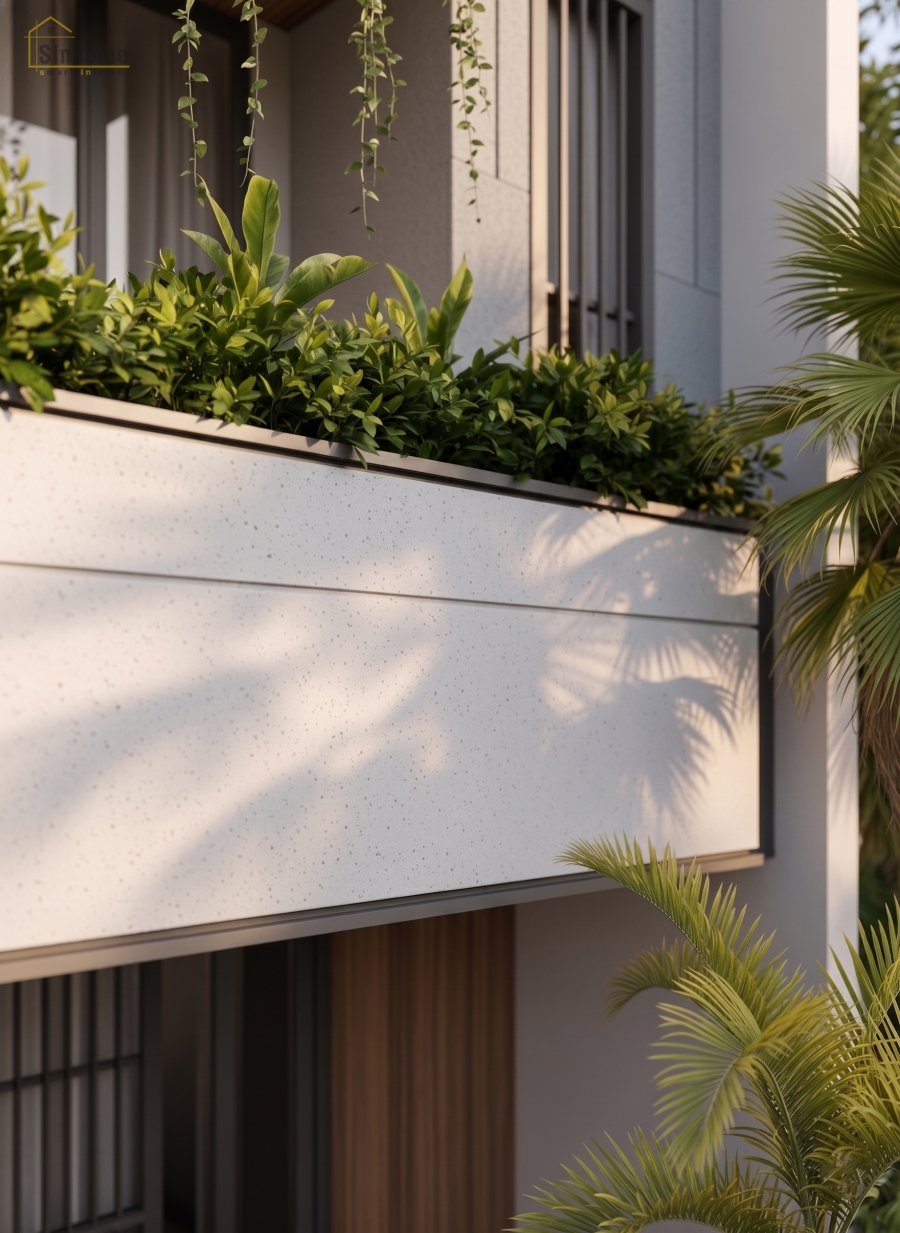 NHÀ PHỐ HIỆN ĐẠI - KHÔNG GIAN XU HƯỚNG XANH