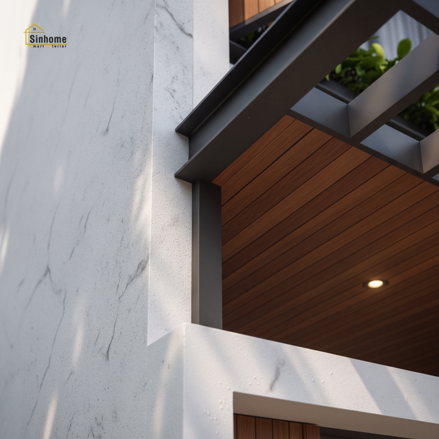 MẪU NHÀ PHỐ HIỆN ĐẠI MANG HƠI THỞ "TROPICAL" DÀNH CHO GIA CHỦ YÊU THIÊN NHIÊN