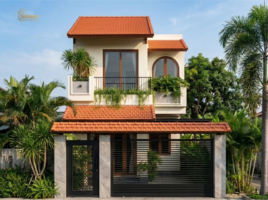 NHÀ PHỐ MODERN "TROPICAL" KẾT HỢP NỘI THẤT PHONG CÁCH "JAPANDI" - TỔ ẤM CHILL GIỮA LÒNG PHỐ THỊ 