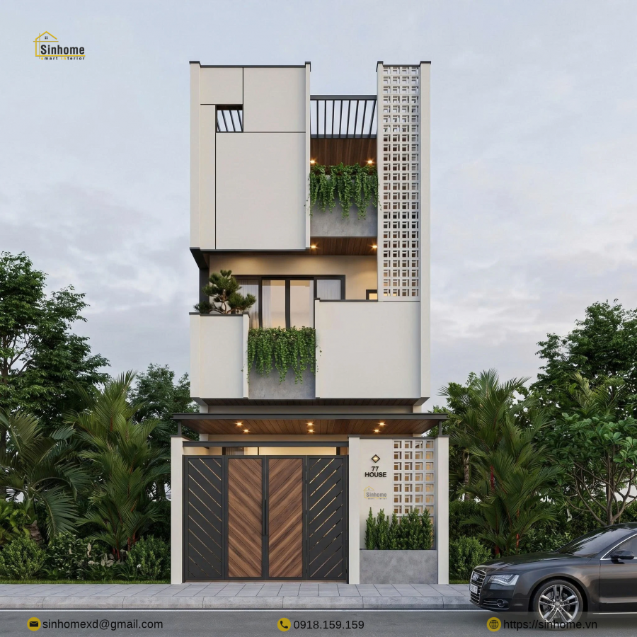 77 HOUSE | VẺ ĐẸP TINH TẾ TRONG TỪNG ĐƯỜNG NÉT - NHÀ PHỐ CHỊ VÂN