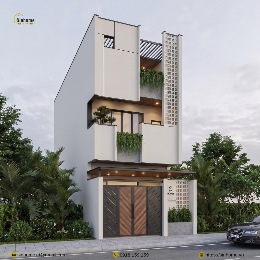 77 HOUSE | VẺ ĐẸP TINH TẾ TRONG TỪNG ĐƯỜNG NÉT - NHÀ PHỐ CHỊ VÂN