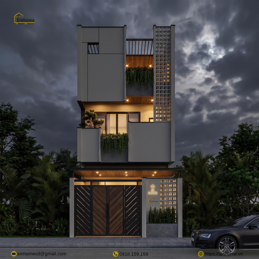 77 HOUSE | VẺ ĐẸP TINH TẾ TRONG TỪNG ĐƯỜNG NÉT - NHÀ PHỐ CHỊ VÂN