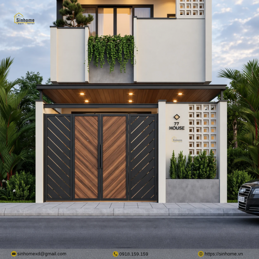 77 HOUSE | VẺ ĐẸP TINH TẾ TRONG TỪNG ĐƯỜNG NÉT - NHÀ PHỐ CHỊ VÂN