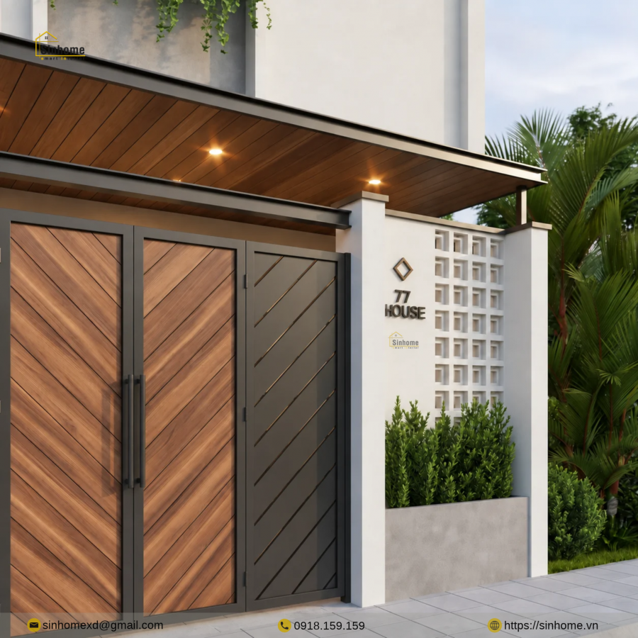 77 HOUSE | VẺ ĐẸP TINH TẾ TRONG TỪNG ĐƯỜNG NÉT - NHÀ PHỐ CHỊ VÂN