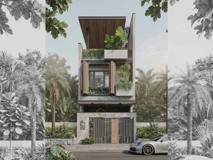 NHÀ PHỐ 3 TẦNG - KHÔNG GIAN XANH GIỮ LÒNG THÀNH PHỐ